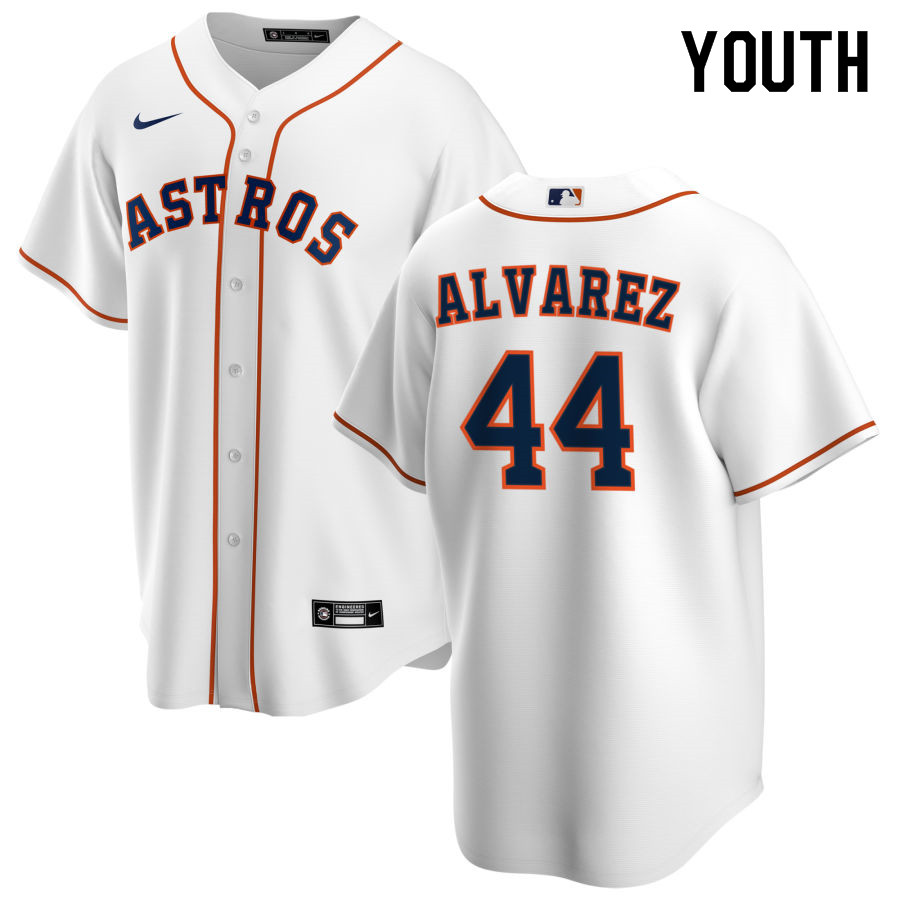 Nike Youth #44 Yordan Alvarez Houston Astros Baseball Jerseys Sale-White